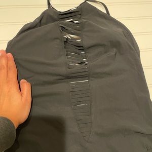 Red Carter one piece bathing suit